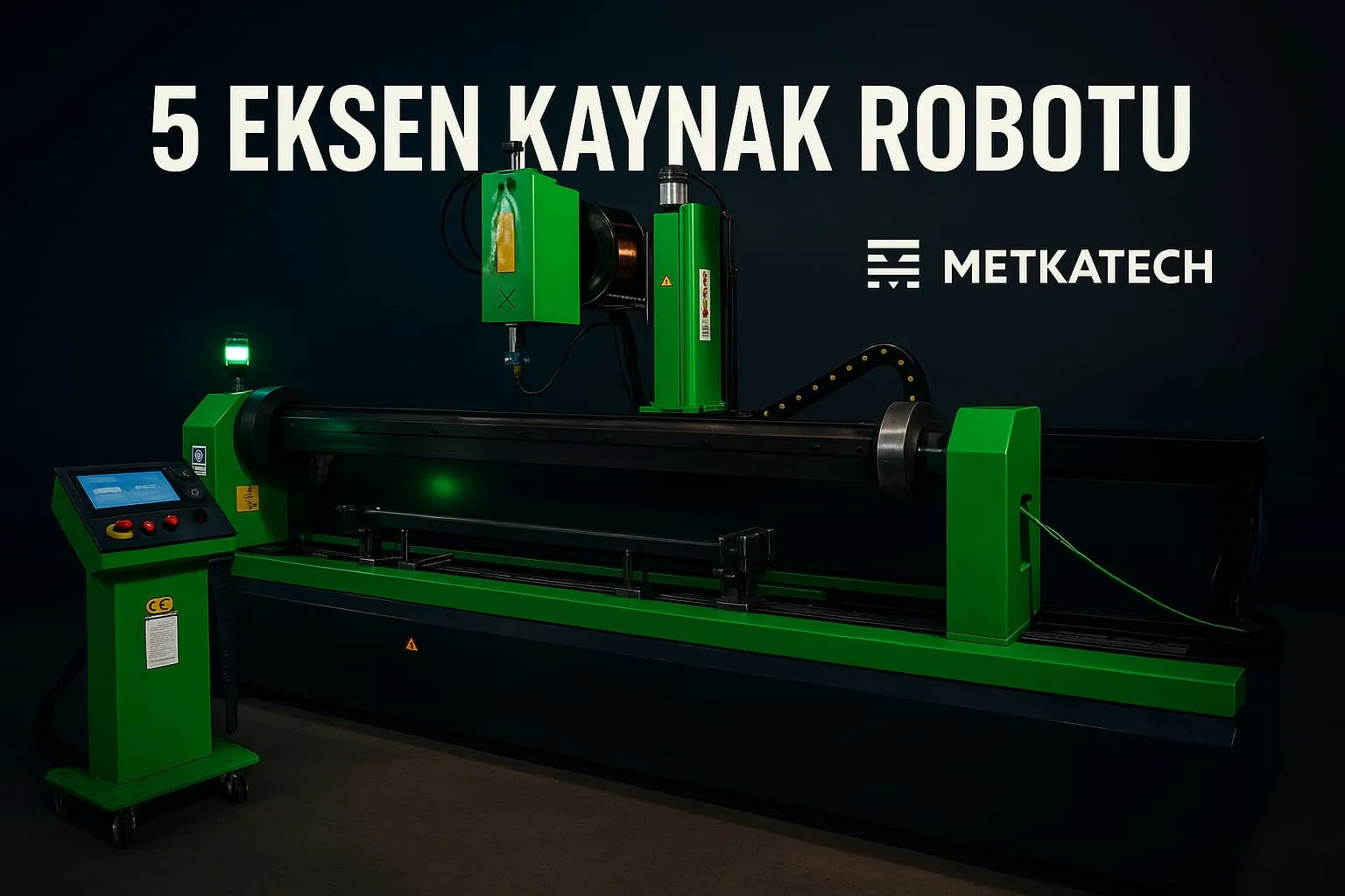 5 EKSEN NOKTA KAYIT SİSTEMLİ KAYNAK OTOMASYON ROBOTU